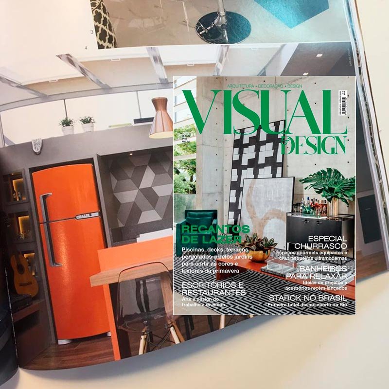 Áreas externas com churrasqueira - Revista Visual & Design